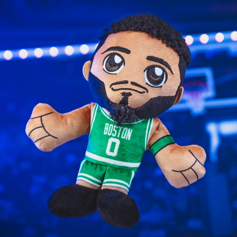 Bleacher Creatures Boston Celtics Jayson Tatum 8"" NBA Kuricha Sitting Plush - Soft Chibi Inspired NBA Superstar - Image 2